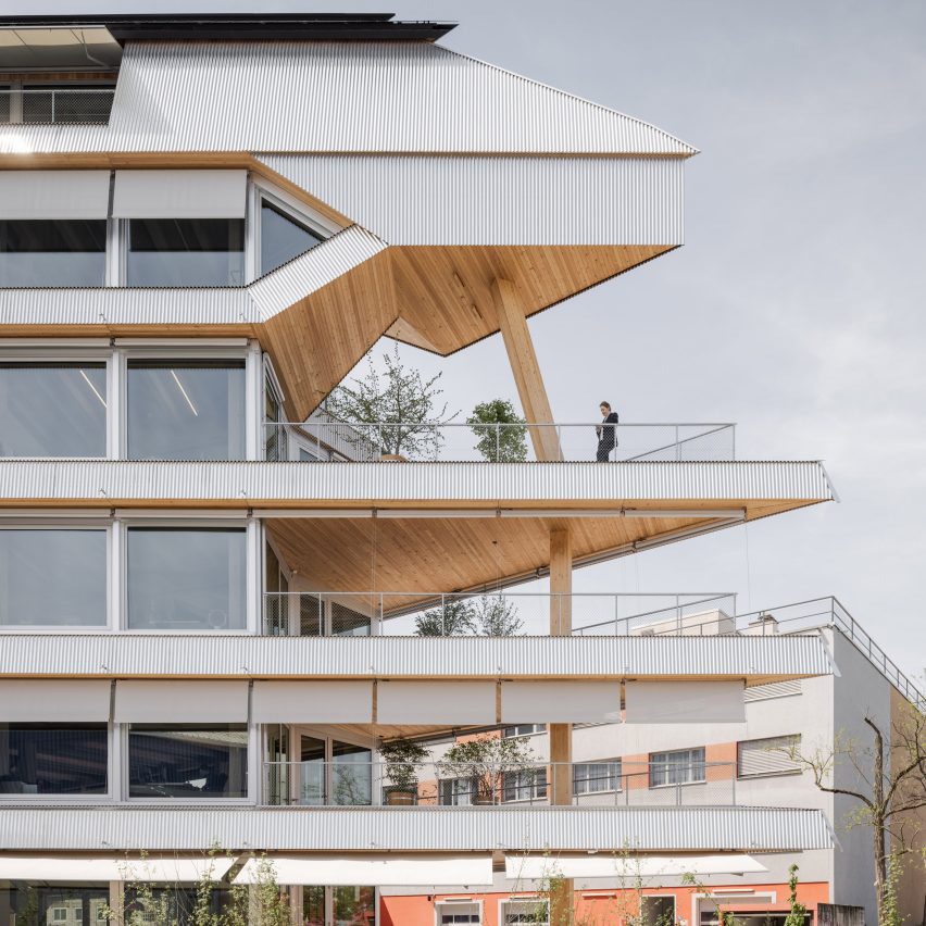 Herzog & de Meuron sculptural office