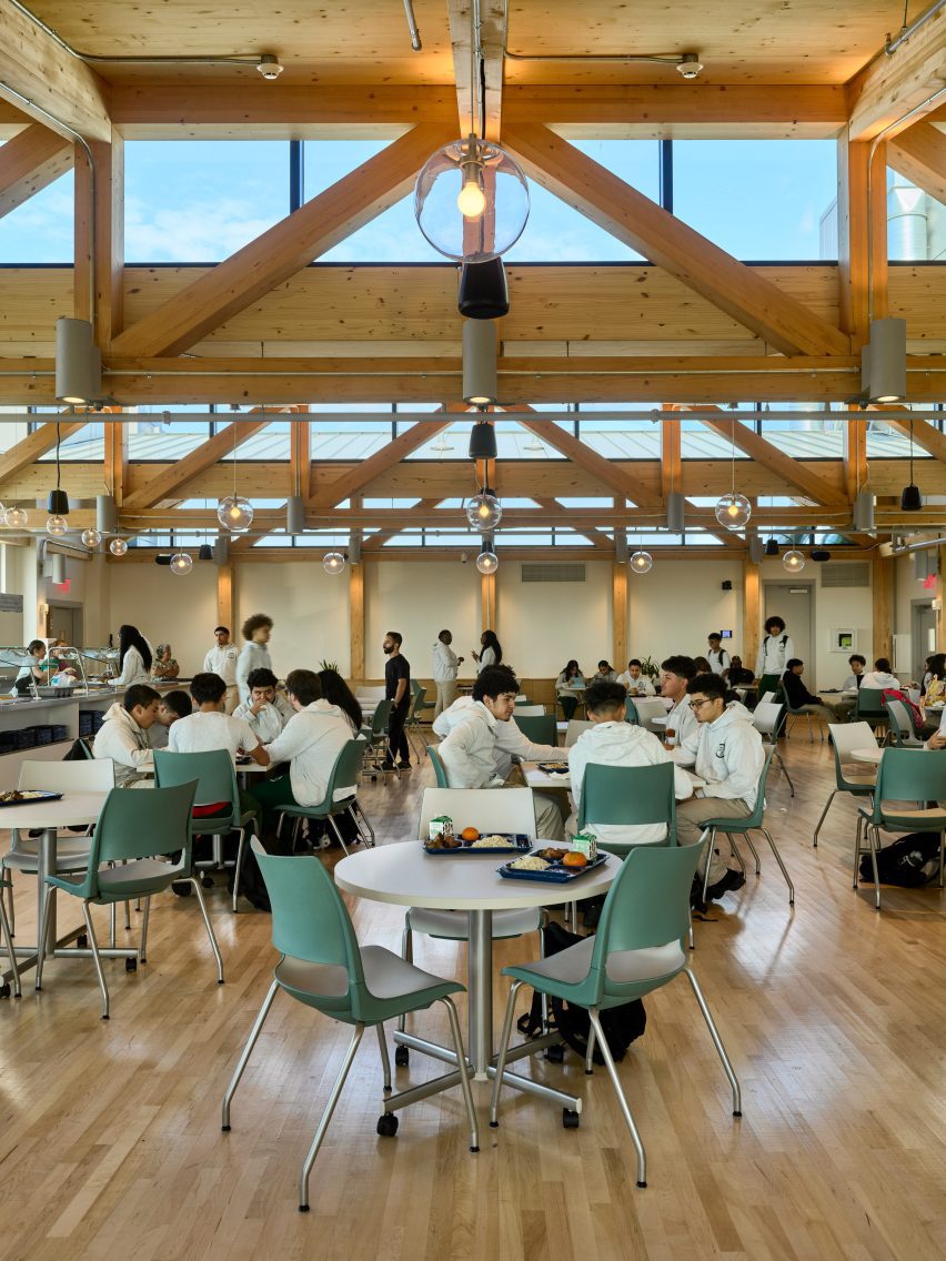 Martin Hopp timber school in Hempstead, New York