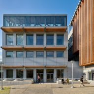 Martin Hopp Architect puts generosity over spectacle at mass-timber school in New York