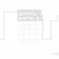 Section of House on a Hill by David Kohn Architects