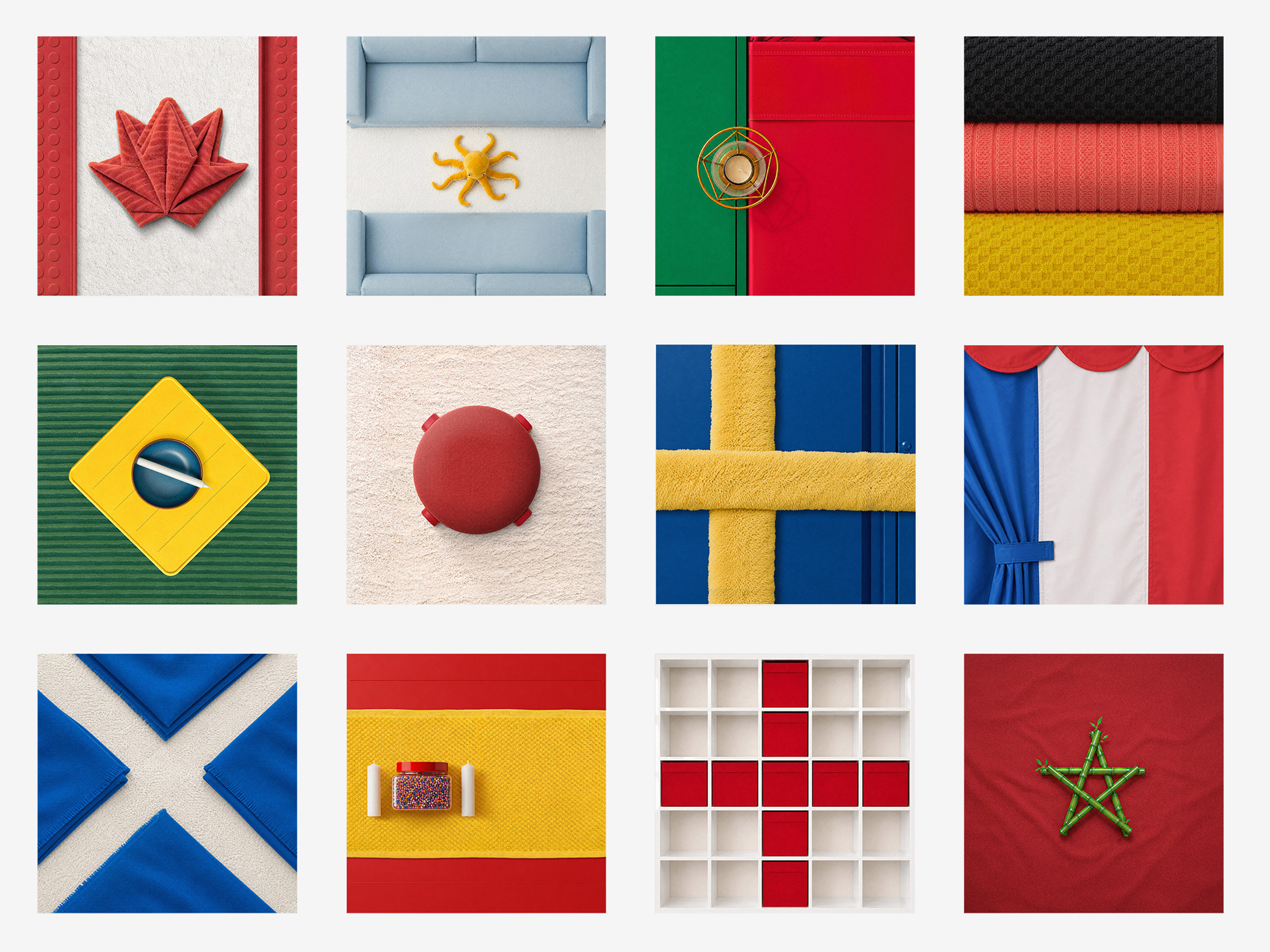 IKEA Canad World Cup flag campaign