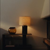 Ilse Crawford designs pair of table lamps for IKEA