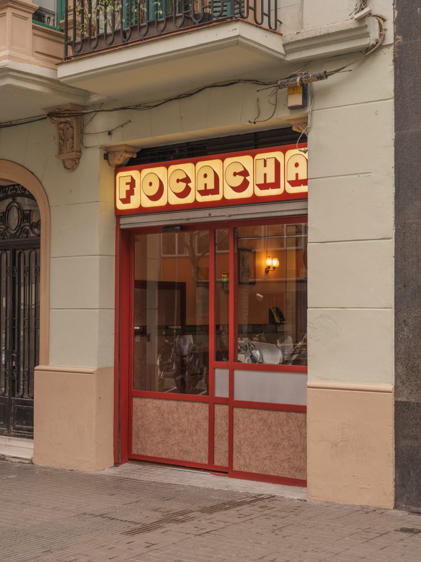 Focacceria signage