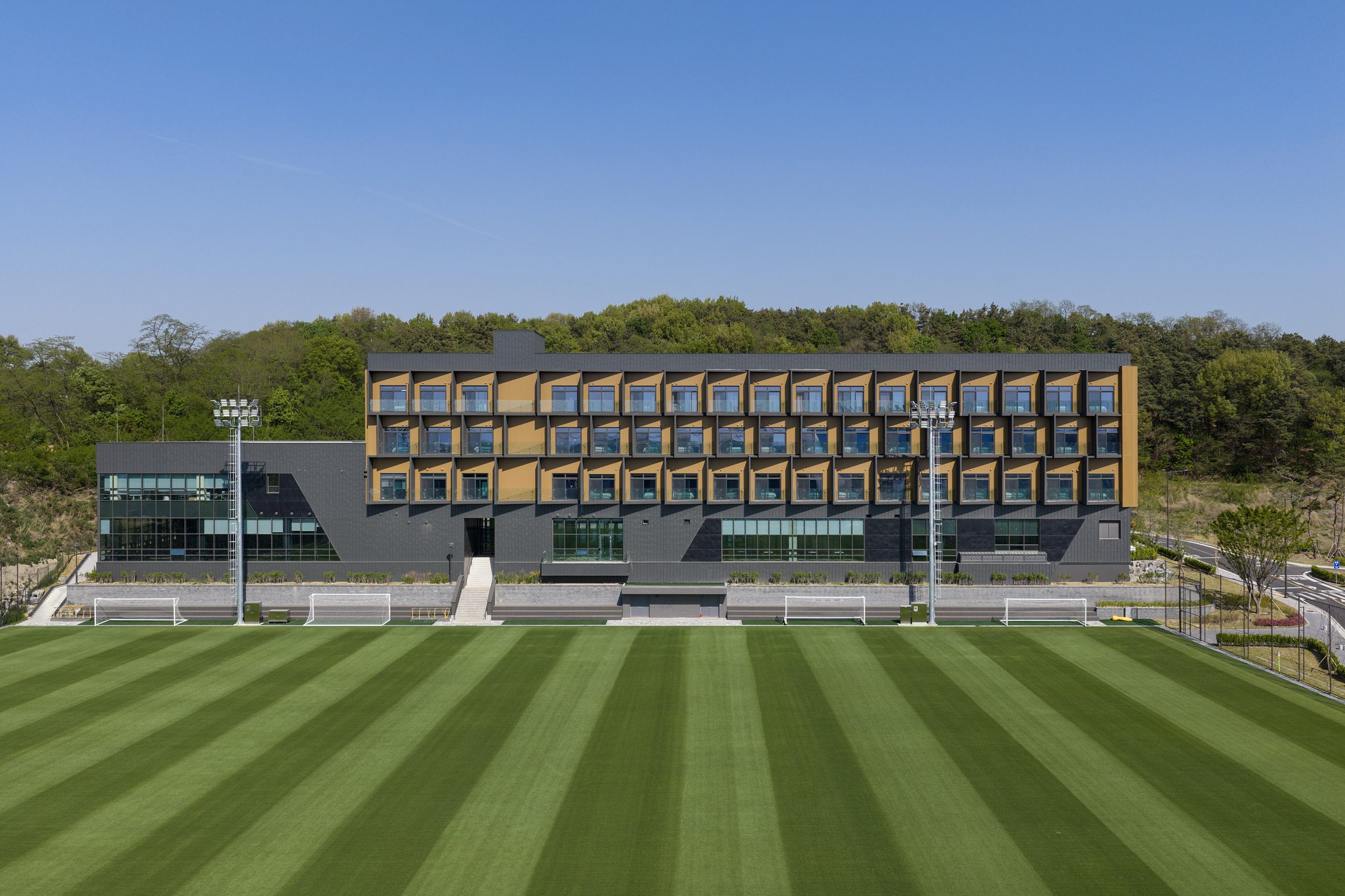 Parque de fútbol de Corea del Sur diseñado por UNStudio