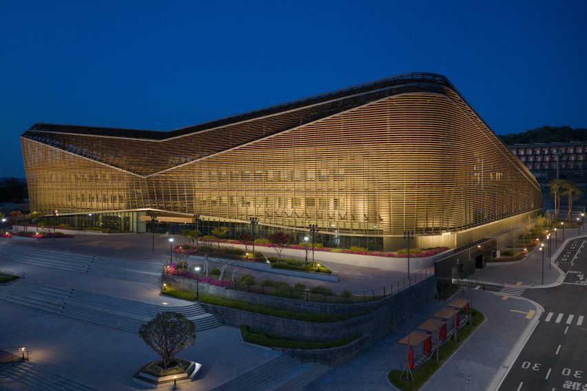 Exterior view of the Korean Football Park
