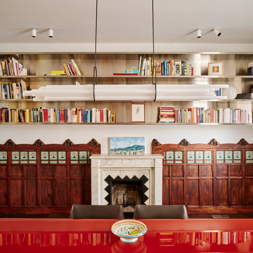 Interior of sailor's home