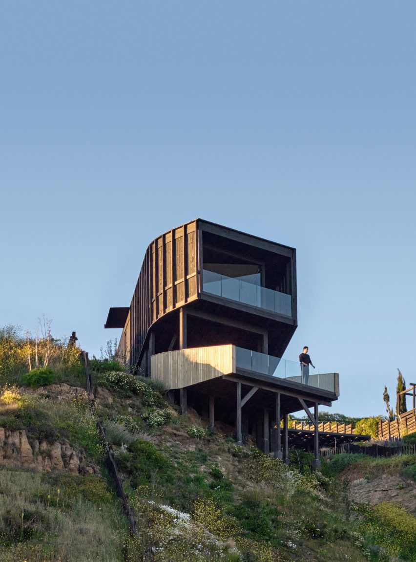 Negrilla House by Croxatto and Opazo Architects