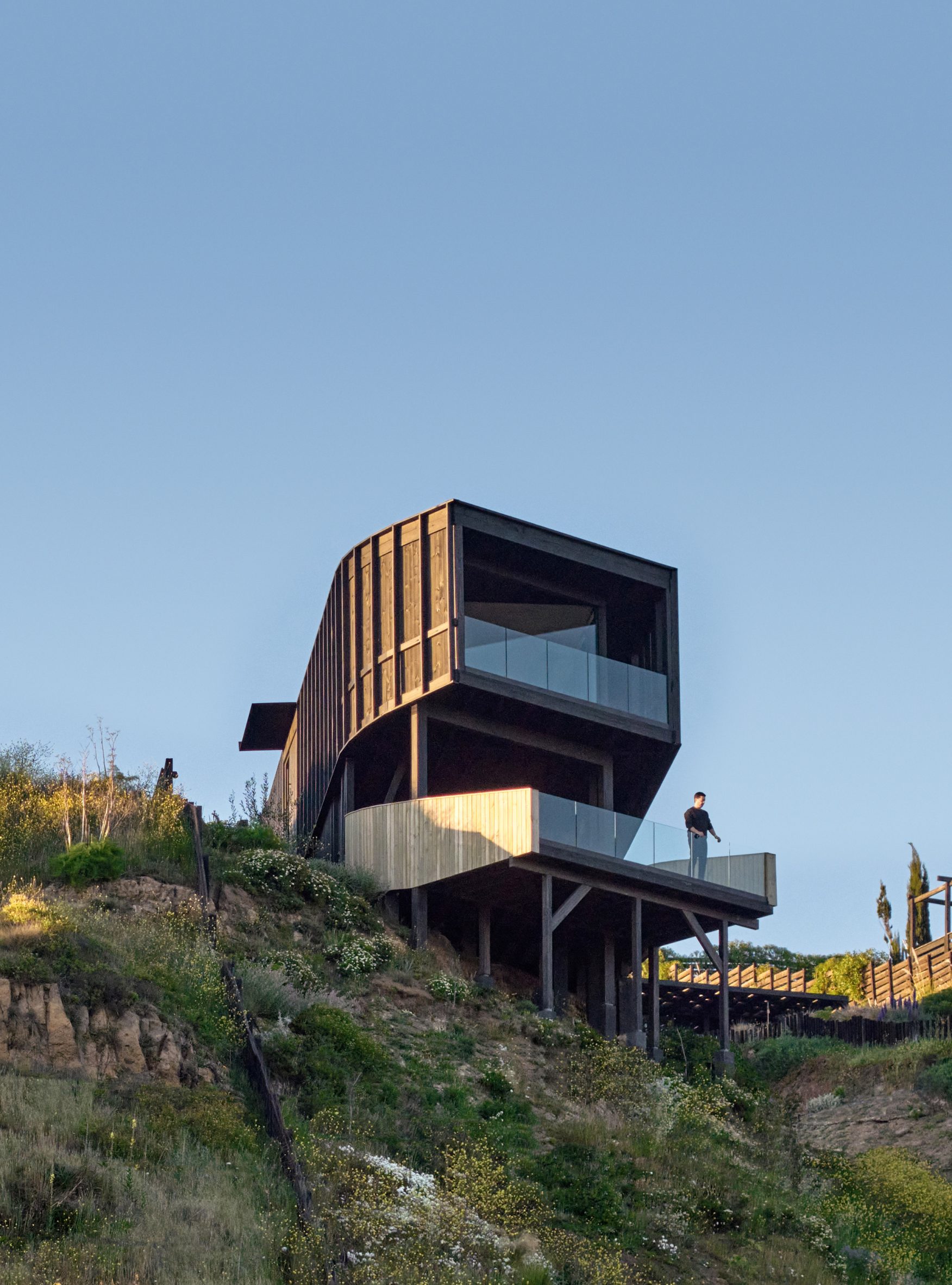 Negrilla House by Croxatto and Opazo Architects