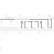 Plan of Negrilla House by Croxatto and Opazo Architects