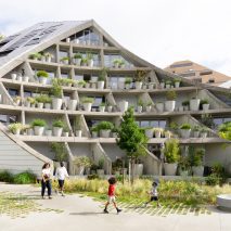 Plant pots animate La Vallée Verte housing by MVRDV