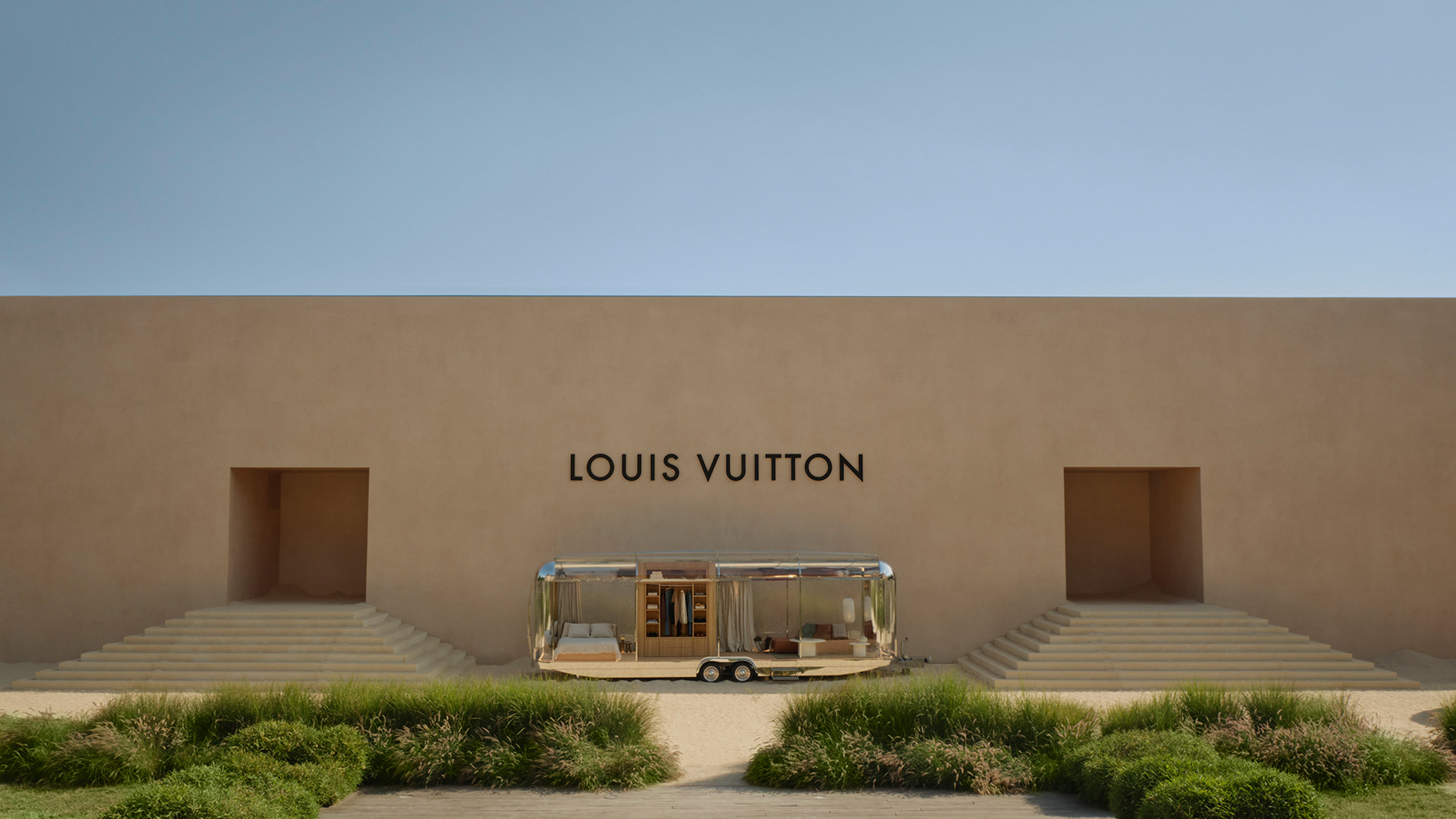 Louis Vuitton camper van