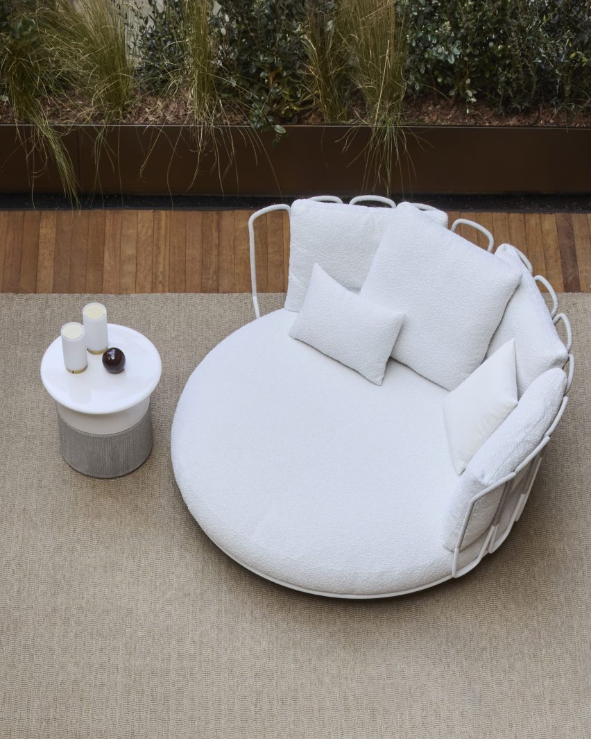 Margher&igrave; outdoor furniture collection by Monica Armani for Flexform