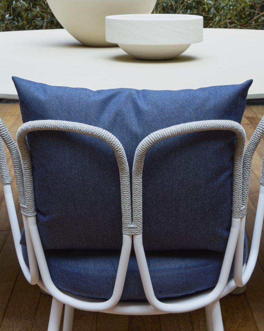 Margher&igrave; outdoor furniture collection by Monica Armani for Flexform