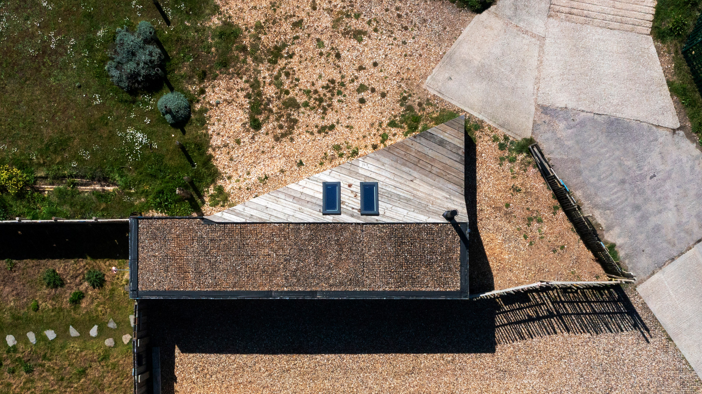 Aerial view of DOM Studio