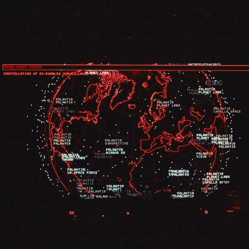 Massive Attack graphics by United Visual Artists for Primavera