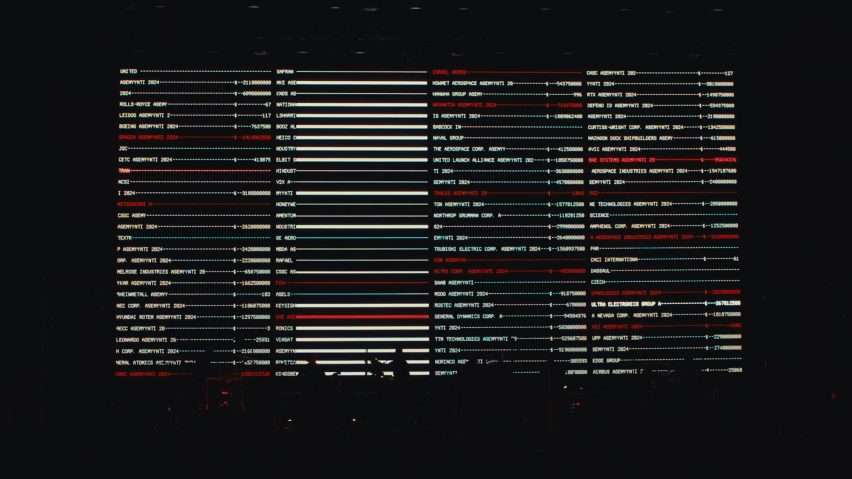 UVA graphics for Massive Attack