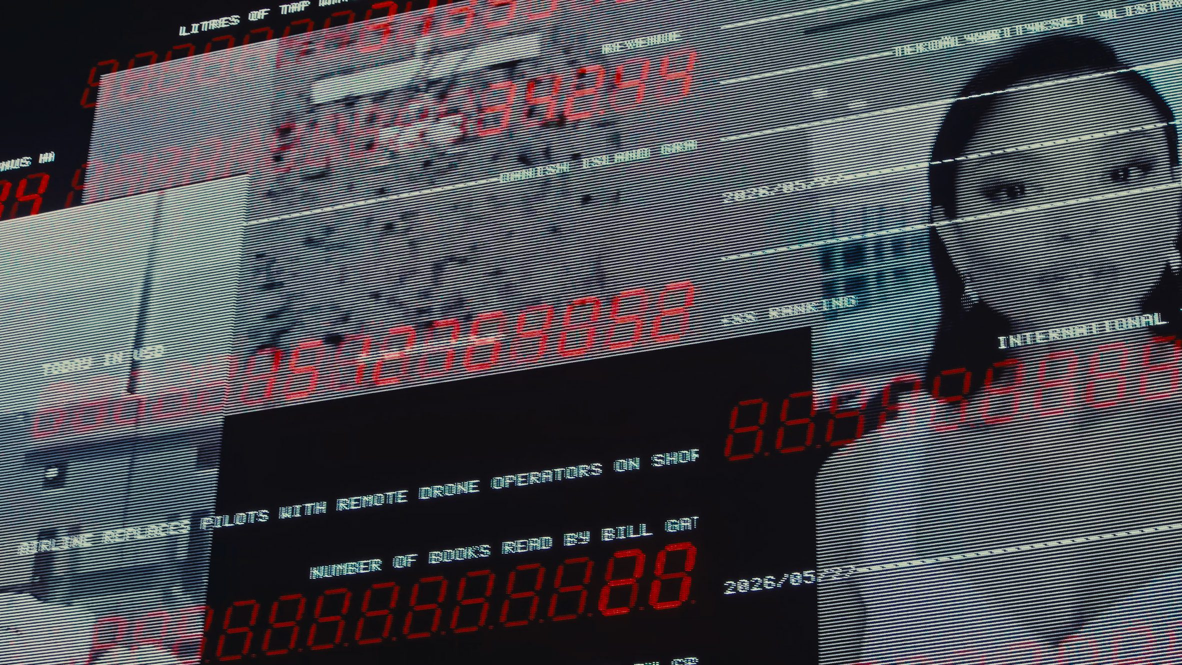 Gráficos de Massive Attack para Primavera de United Visual Artists