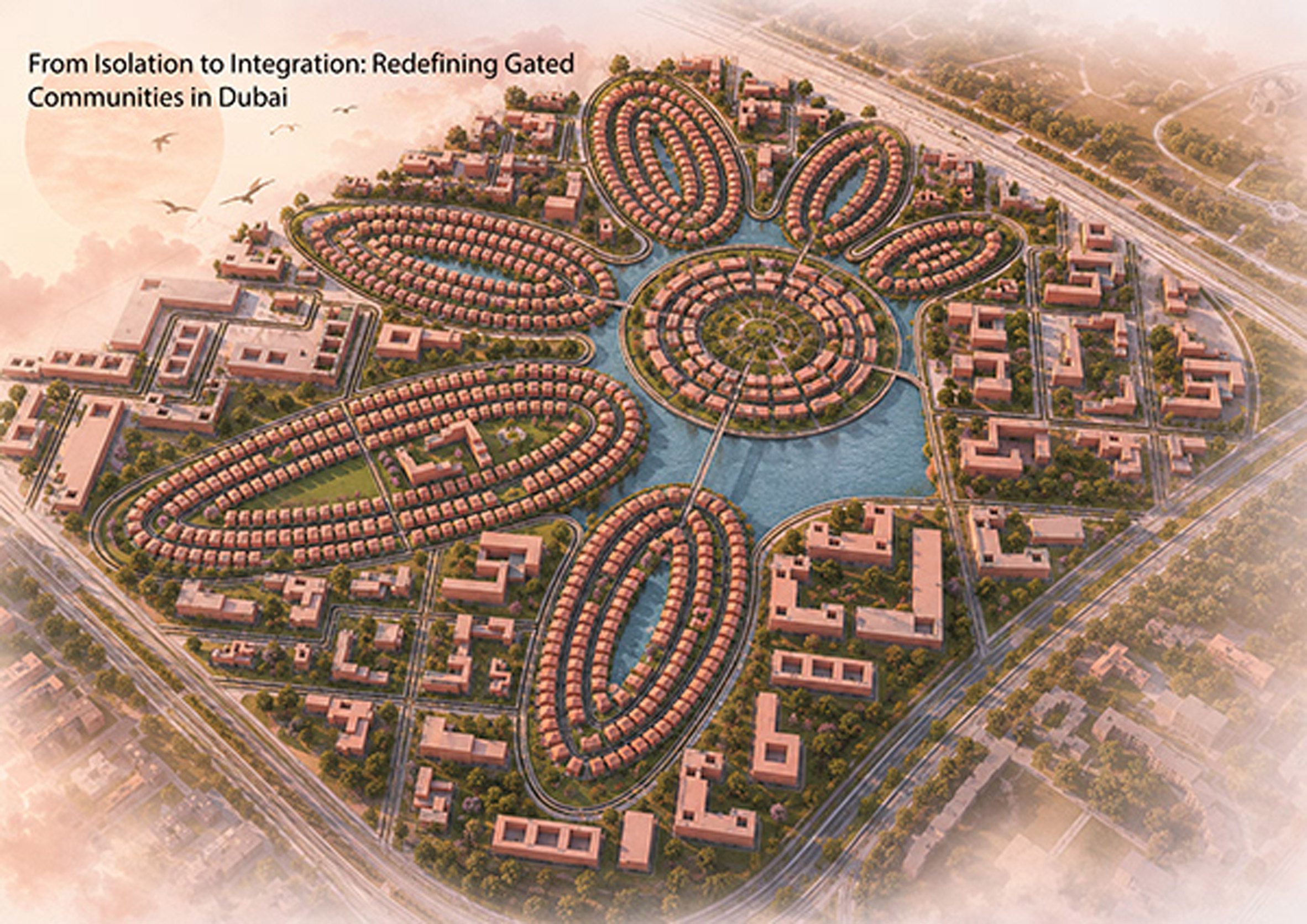 visualisation of a gated community development project