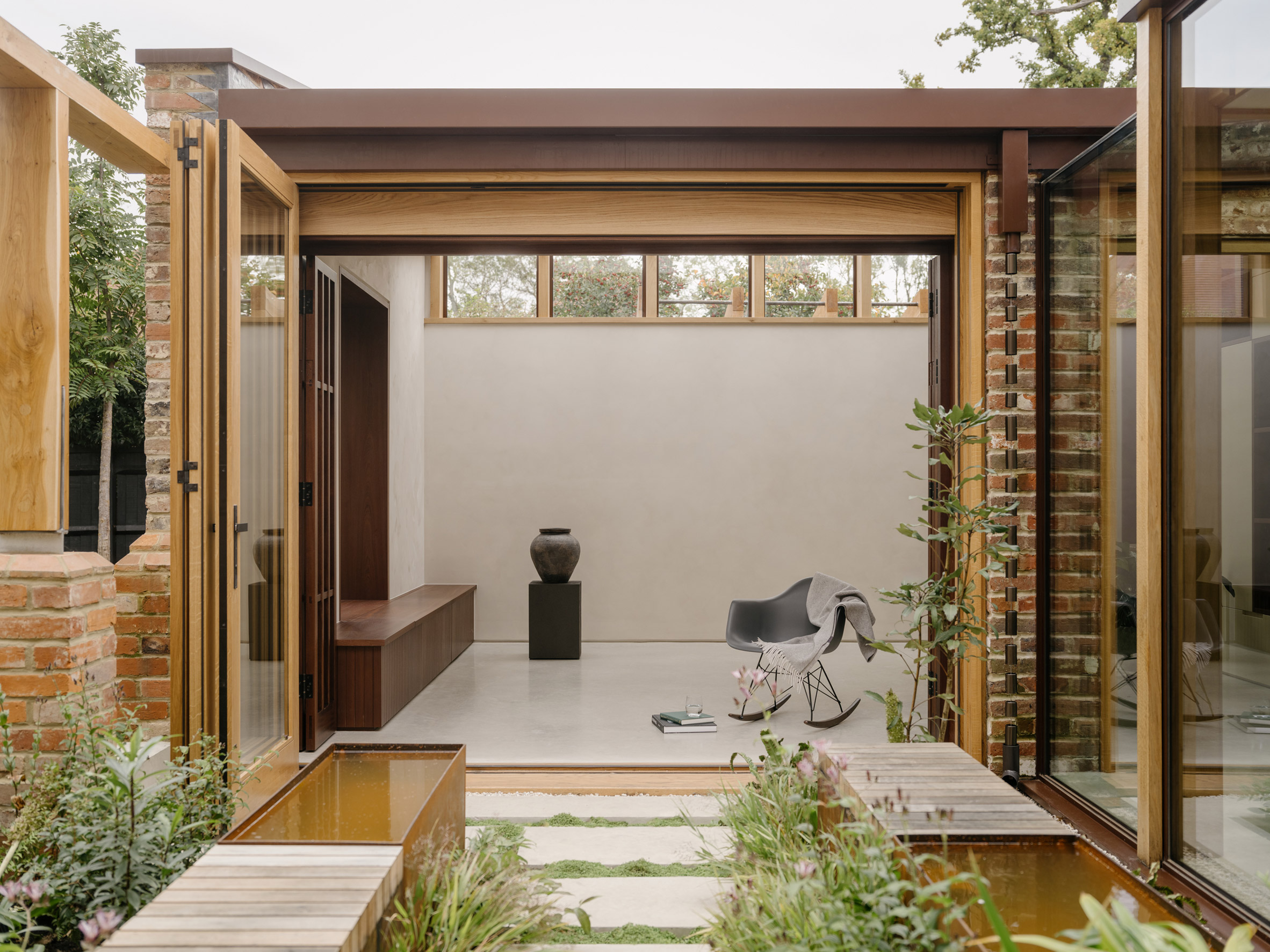 Muttram Veedu, Нортвуд. Фото: Will Gamble Architects