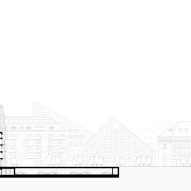 Section of Nieuw Bergen by MVRDV