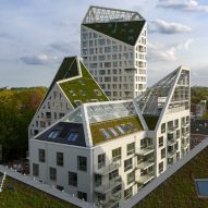 MVRDV tops "polite yet radical" Eindhoven housing with angular roofs