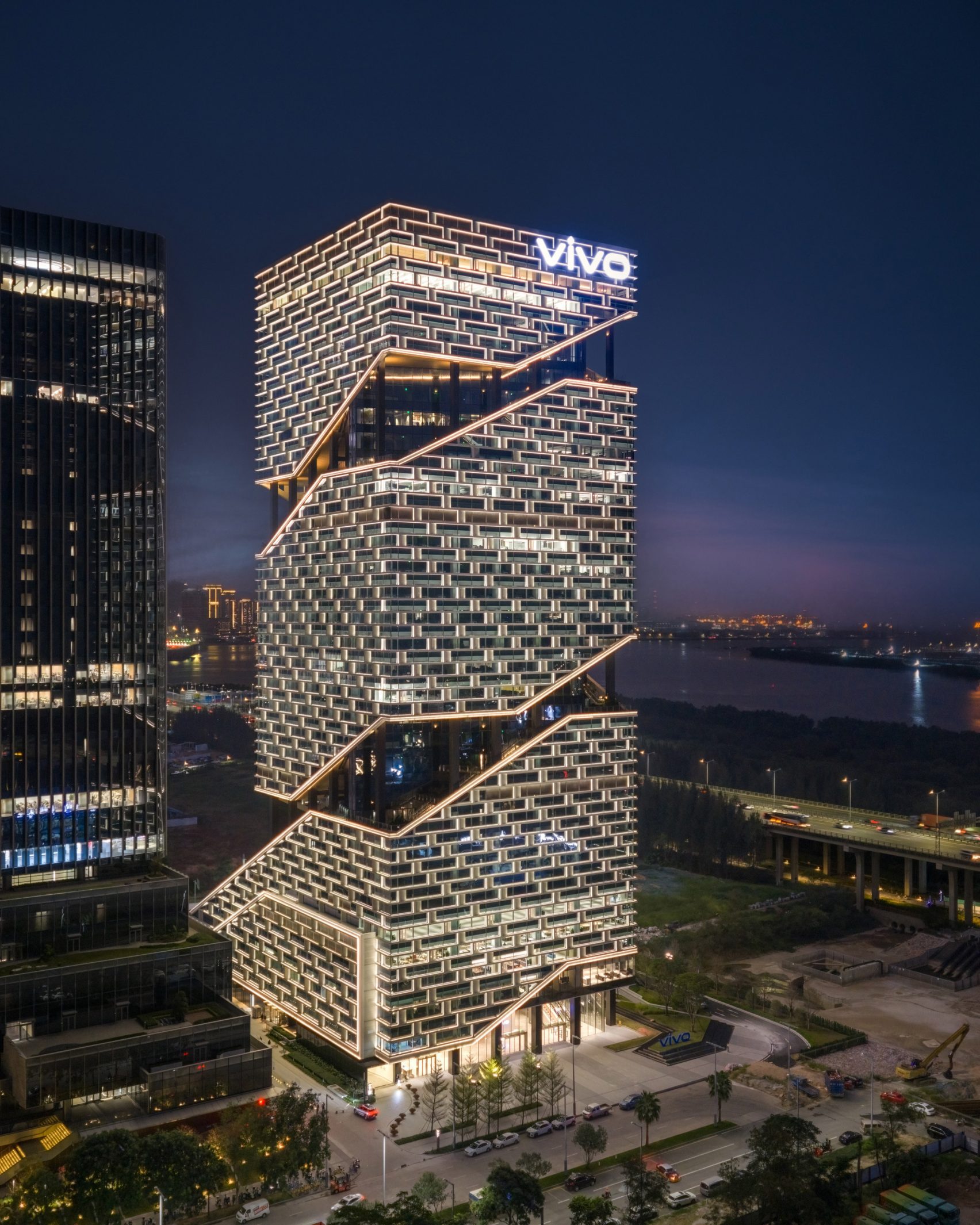 NBBJ designs Vivo headquarters wrapped in spiralling terrace