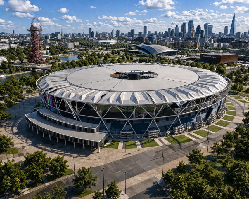 visualisation of London Stadium