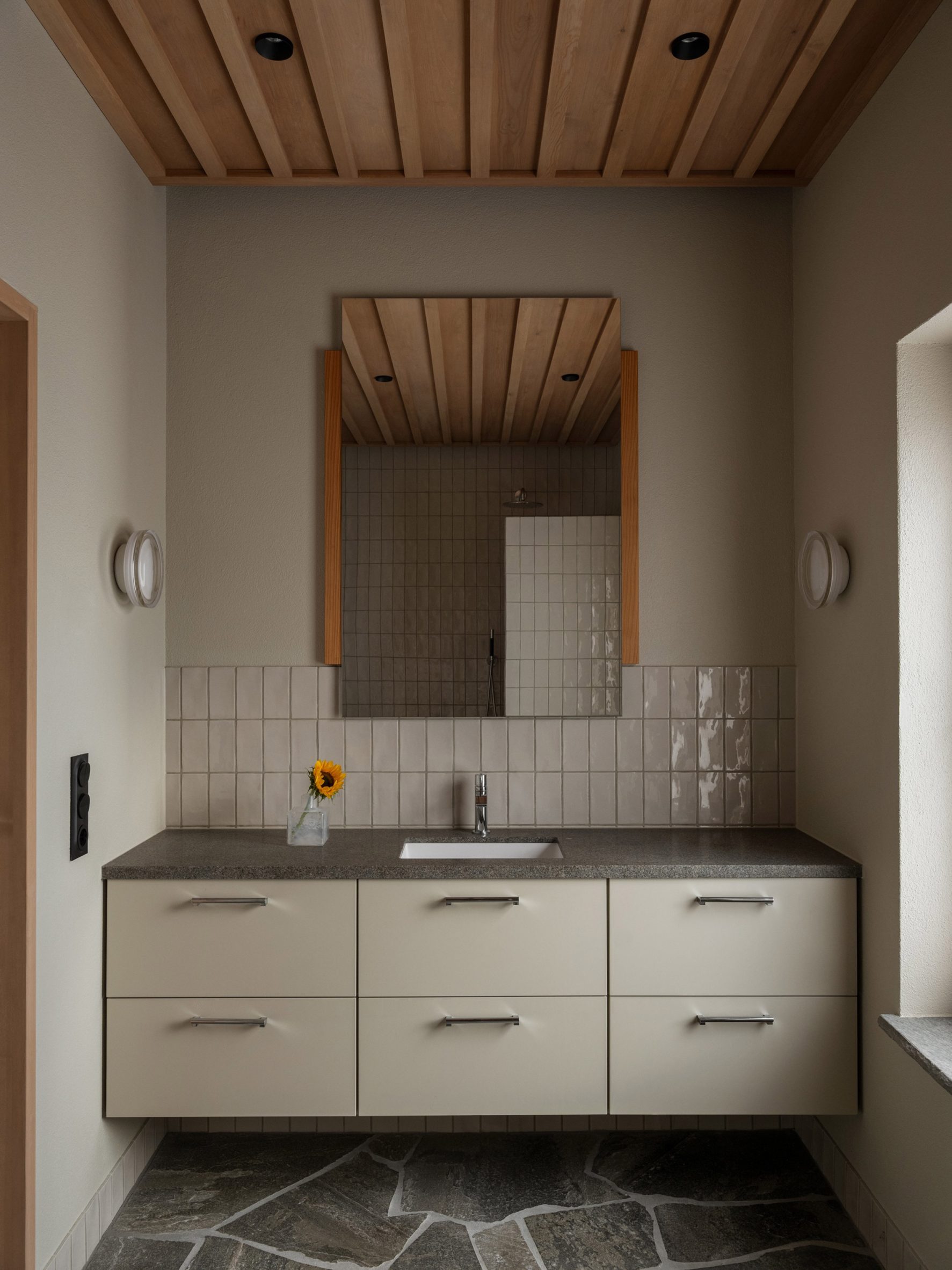 Interior del baño de Villa Österlen