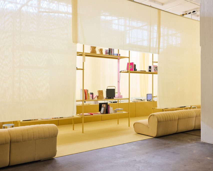 The Library installation by Muuto