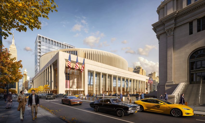 PAU Penn Station designs June 2026