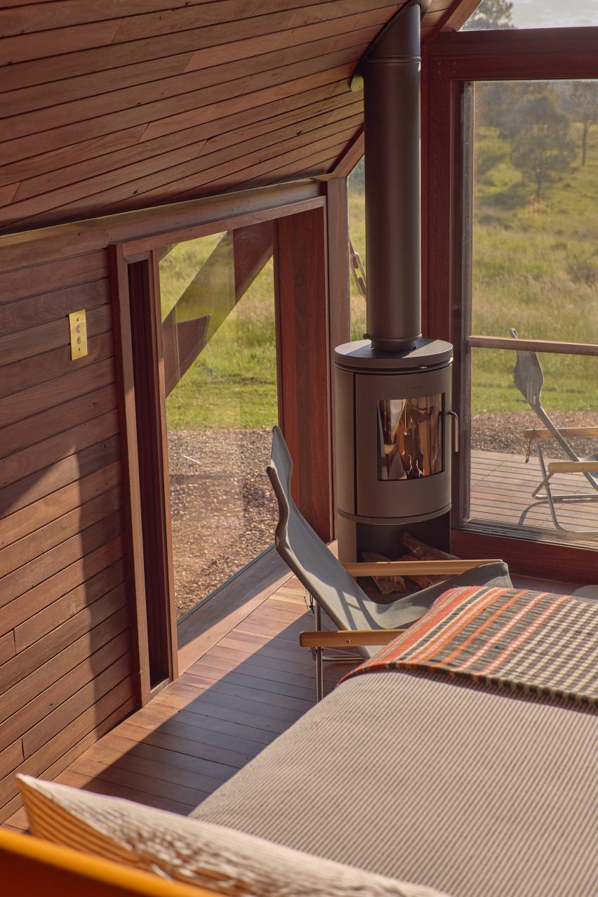 Inside PC3 cabins by Casey Brown Architecture