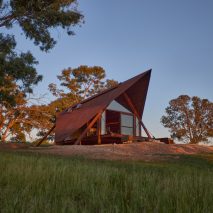 Casey Brown Architecture pitches Corten tents in Australia