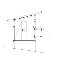 Section of Pestana Chicken Coop by Ricardo Leal