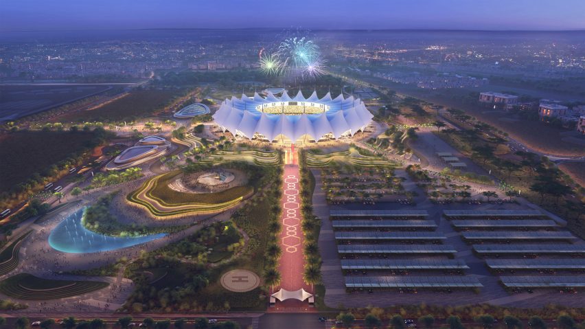 The King Fahd Sports City Stadium by Populous