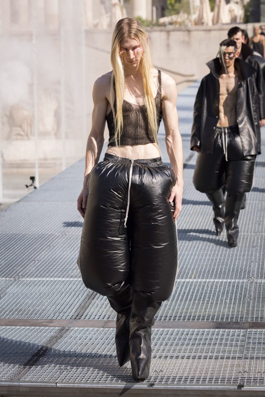 Inflated trousers by Adidas