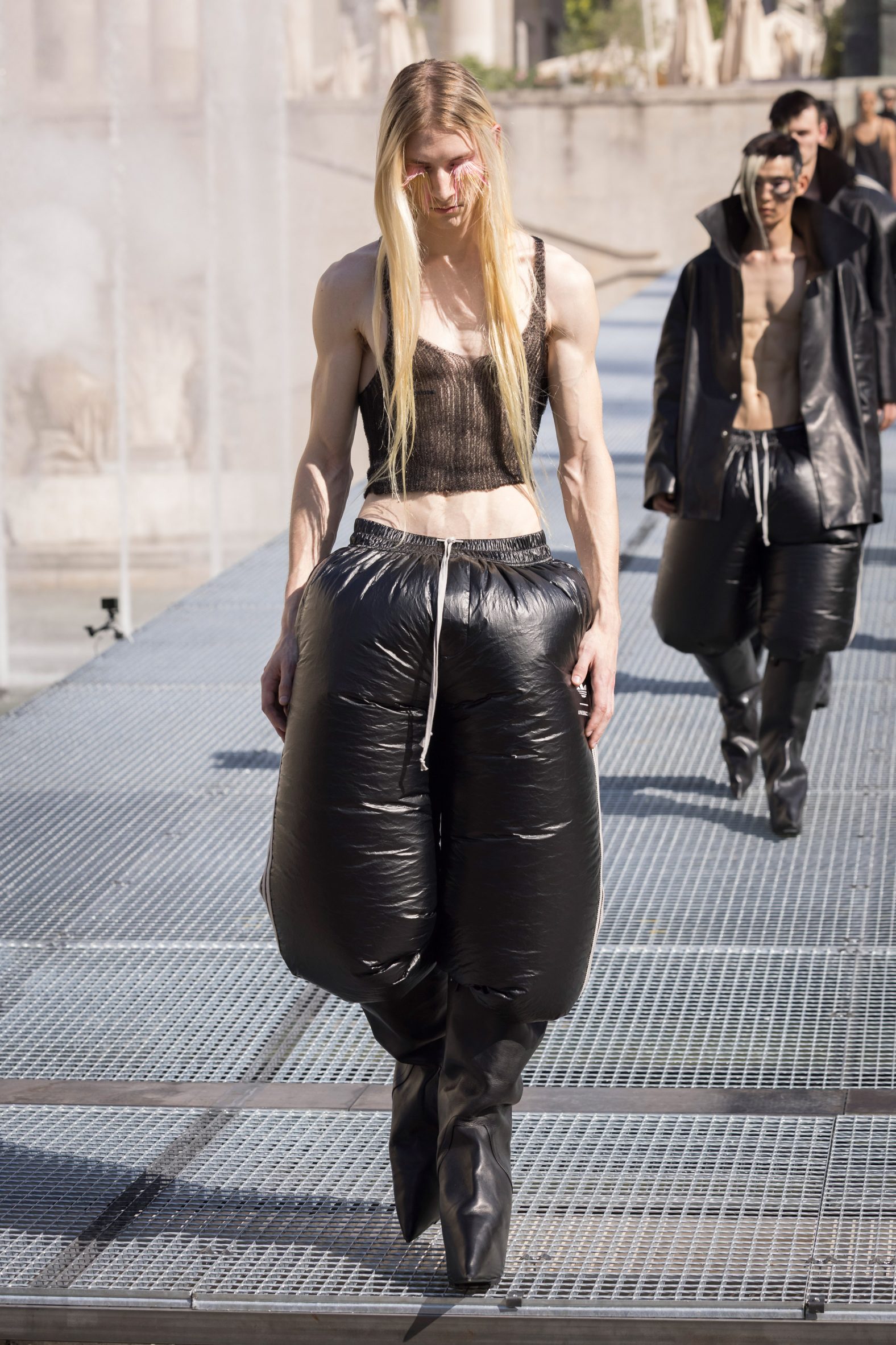 Inflated trousers by Adidas