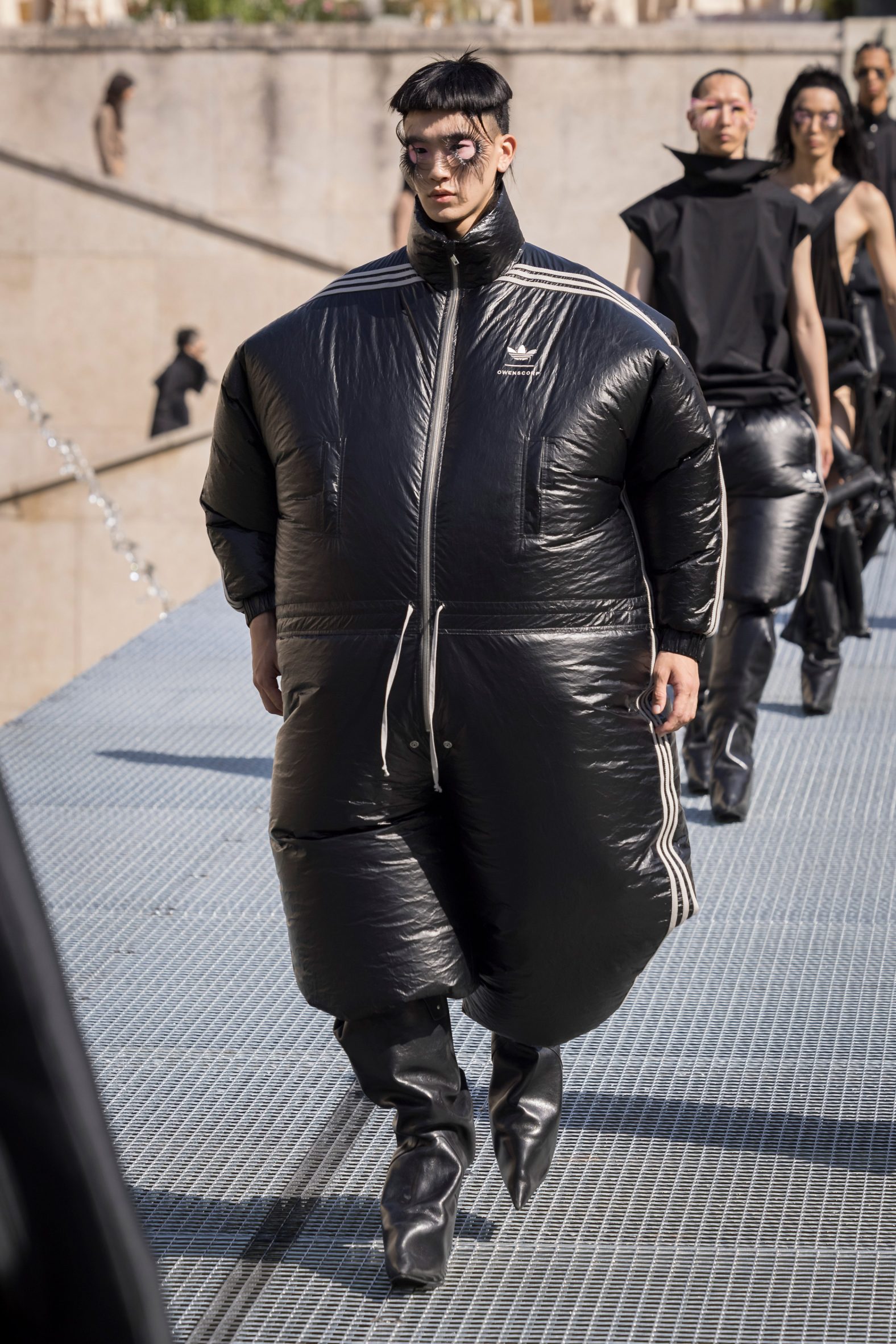 Rick Owens x Adidas ClimaCool SS27 collection inflatable tracksuits