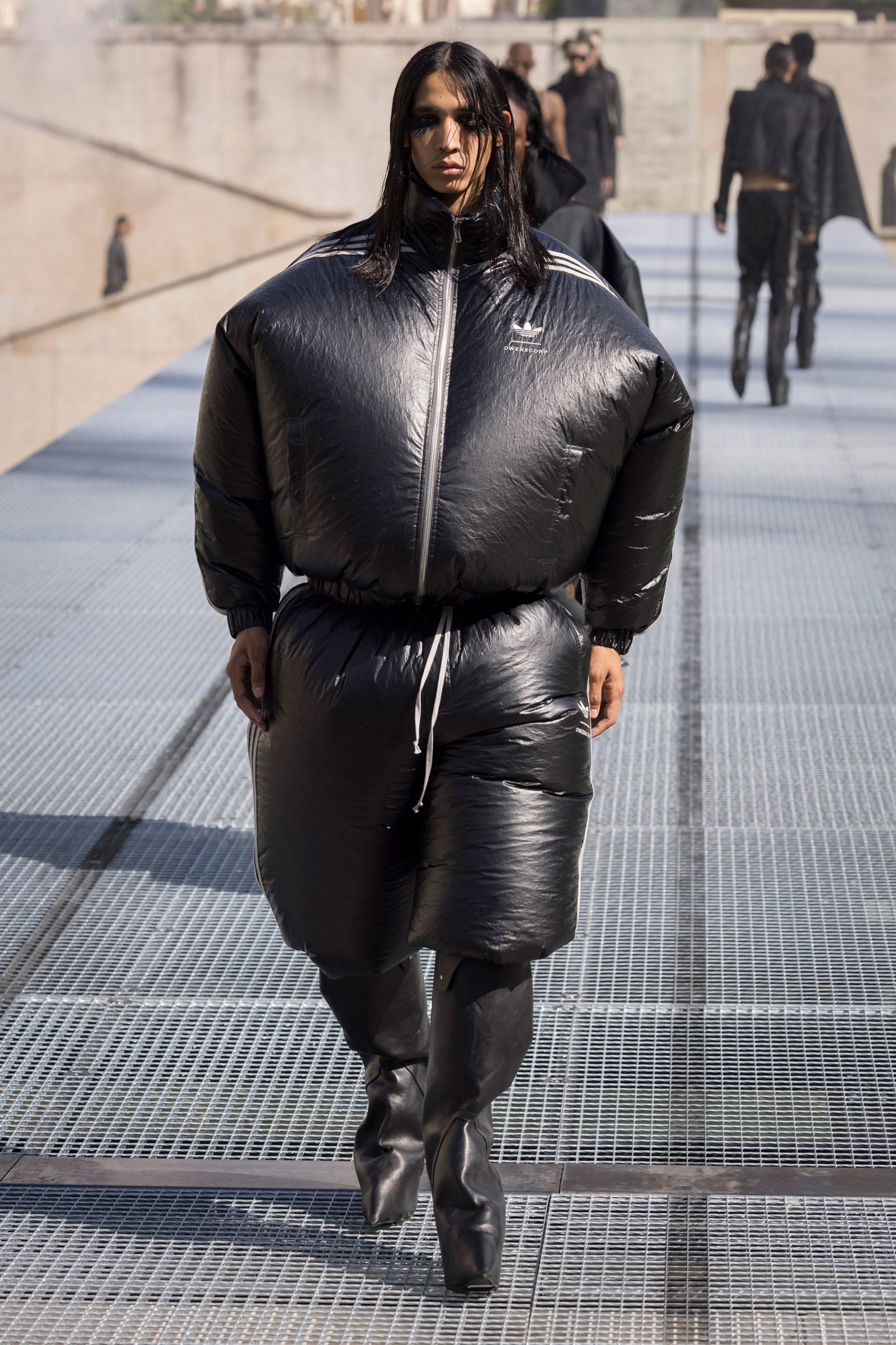 Rick Owens x Adidas ClimaCool SS27 collection inflatable tracksuits