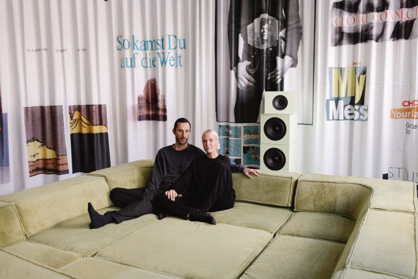 Sabine Marcelis and Paul Cournet