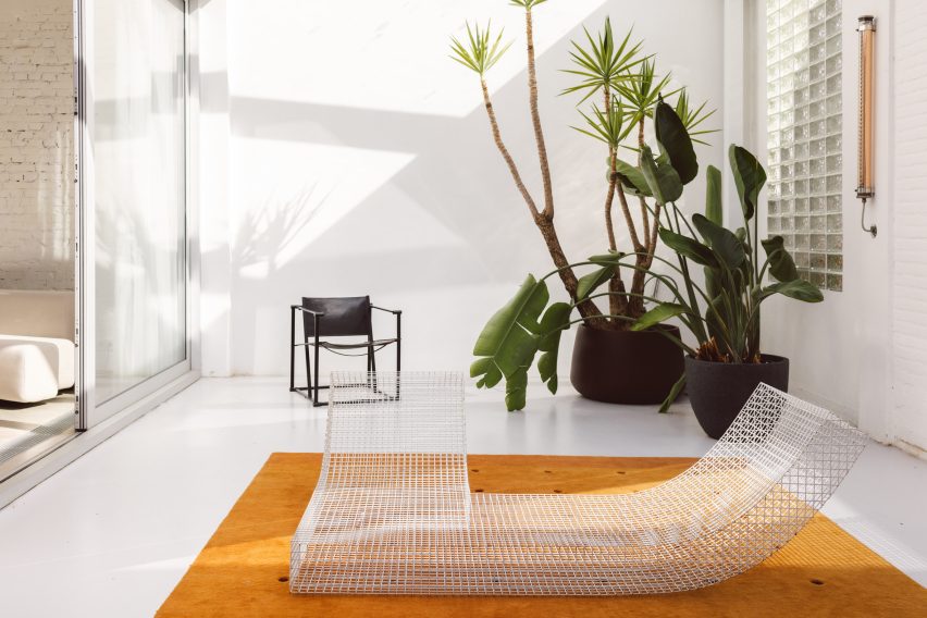 Furniture in Sabine Marcelis's loft