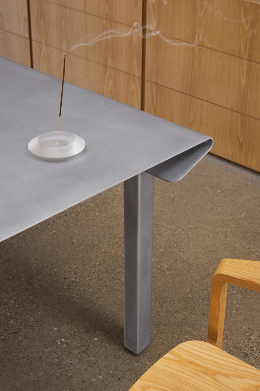Sail table by Tom Fereday for Design By Them