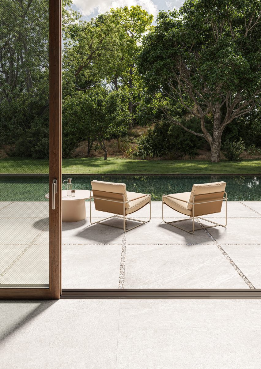 Saxum outdoor tile by Casalgrande Padana