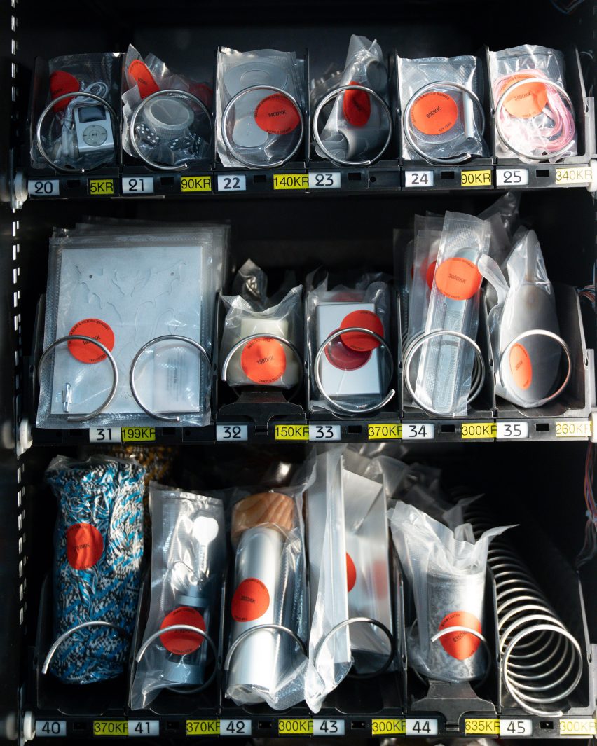 Sell Out Show vending machine at 3 Days of Design