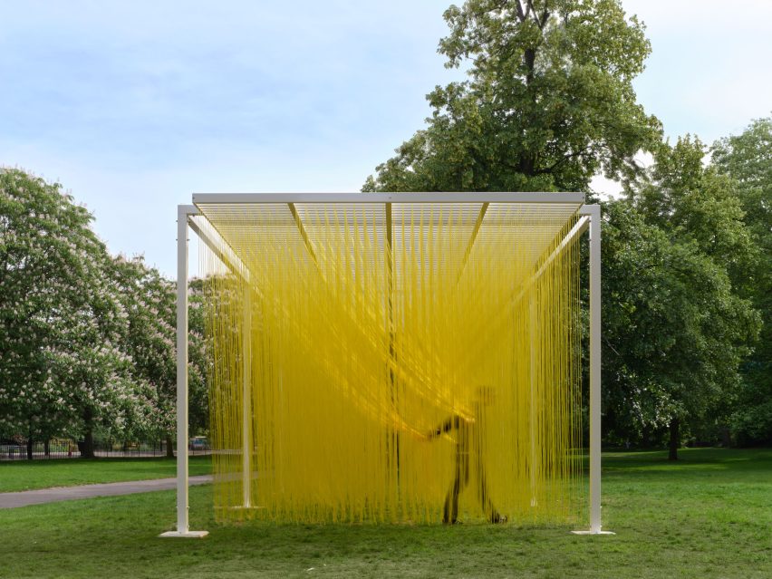 Pavilion in London by Jes&uacute;s Rafael Soto