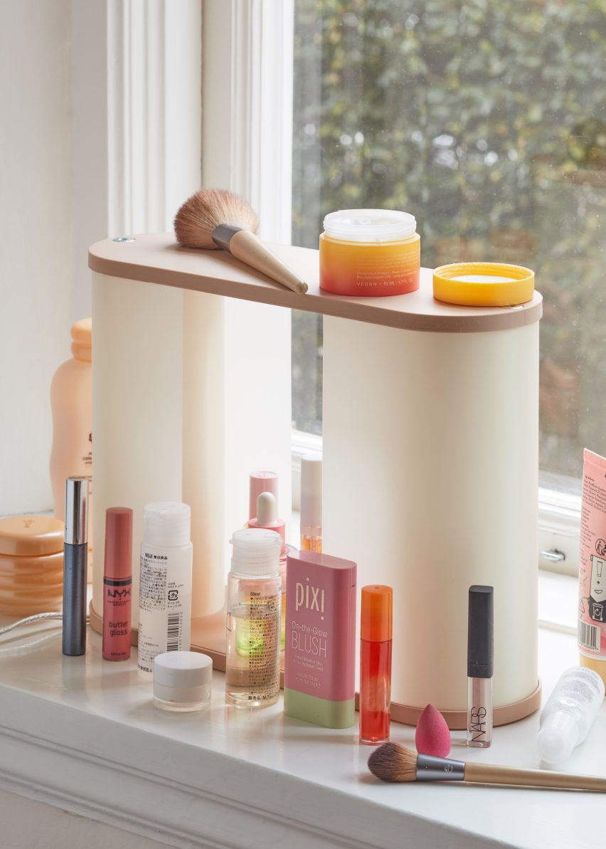 Solaris lamp by Sol Rybakken Kallin for Blond with makeup