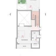 Splitscape Residence by SpaceDNA second floor plans