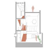 Splitscape Residence by SpaceDNA section