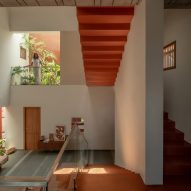 Splitscape Residence by SpaceDNA staircase split levels
