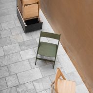 Theo folding chair by Matteo Thun and Benedetto Fasciana for Plank
