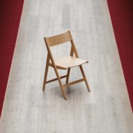 Theo folding chair by Matteo Thun and Benedetto Fasciana for Plank